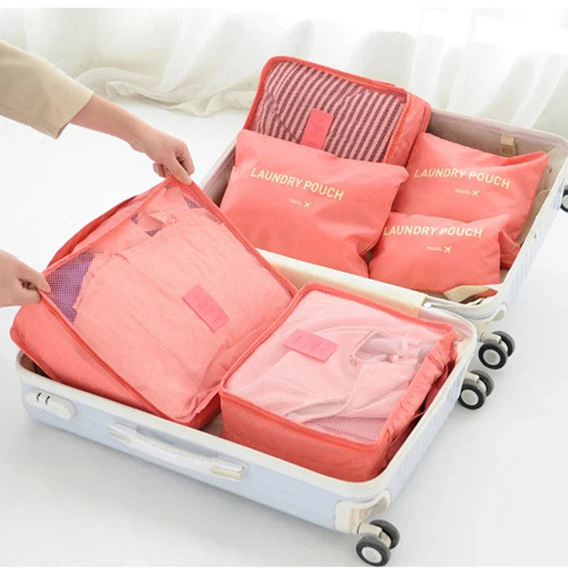 6-Piece Luggage Packing Organizer Set for Travel - 5