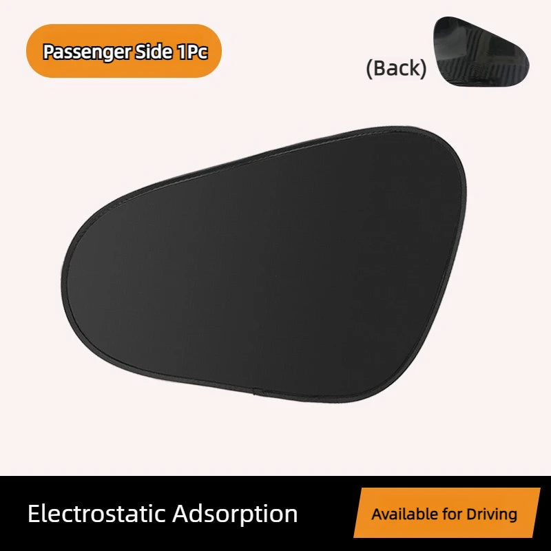 Foldable Electrostatic Car Window Sun Shade for UV Protection - 27