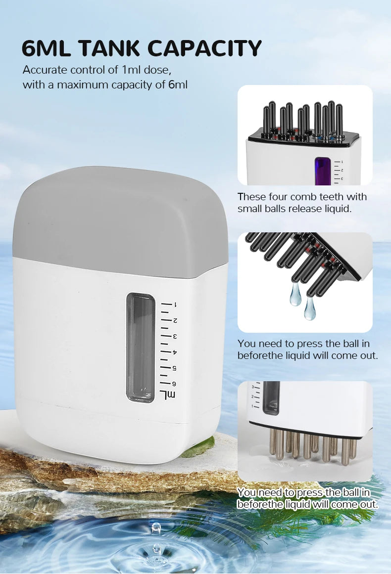 Electric Scalp Massager and Hair Growth Oil Applicator - 9