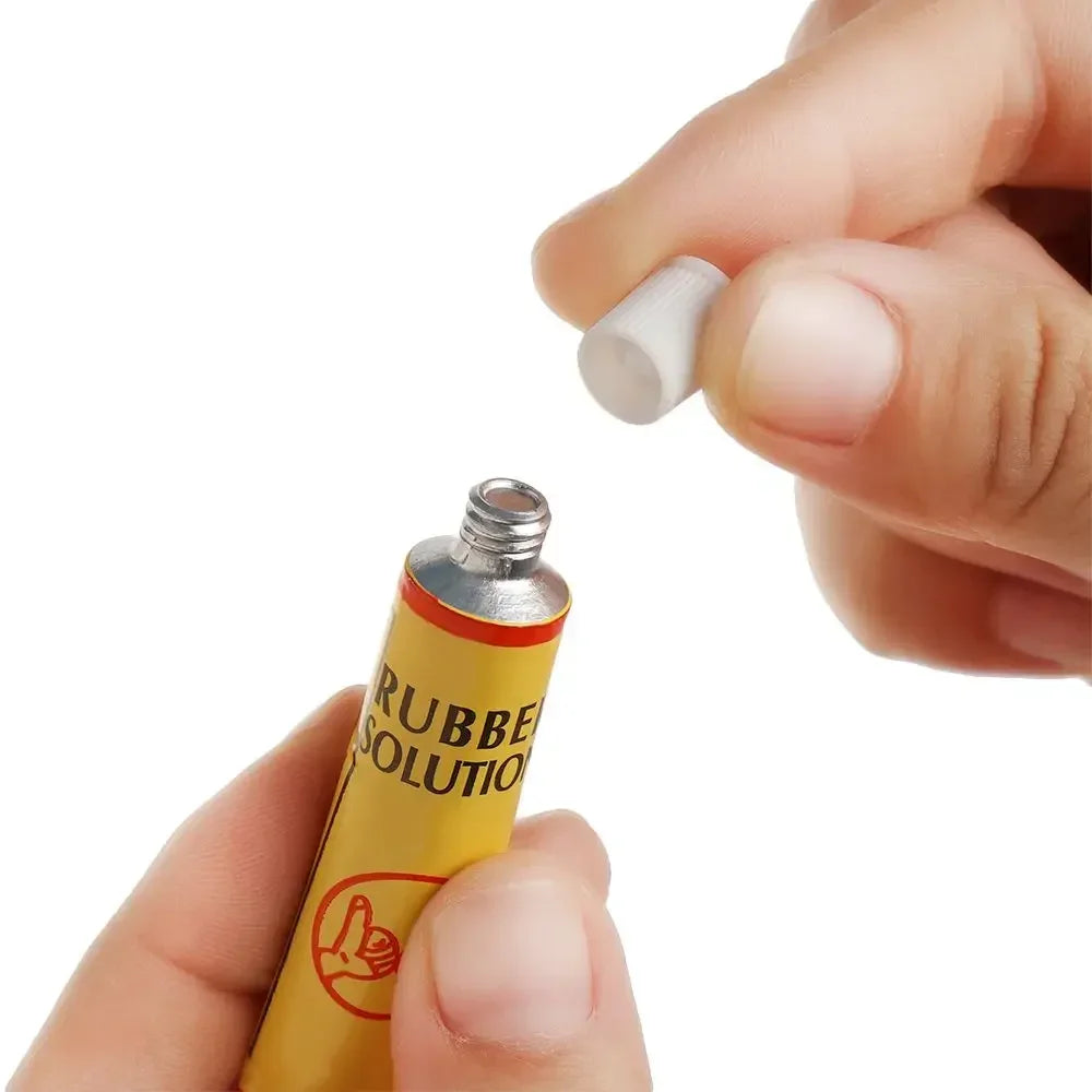 Rubber Cement Glue for Bicycle Tire Inner Tube Repairs - 9