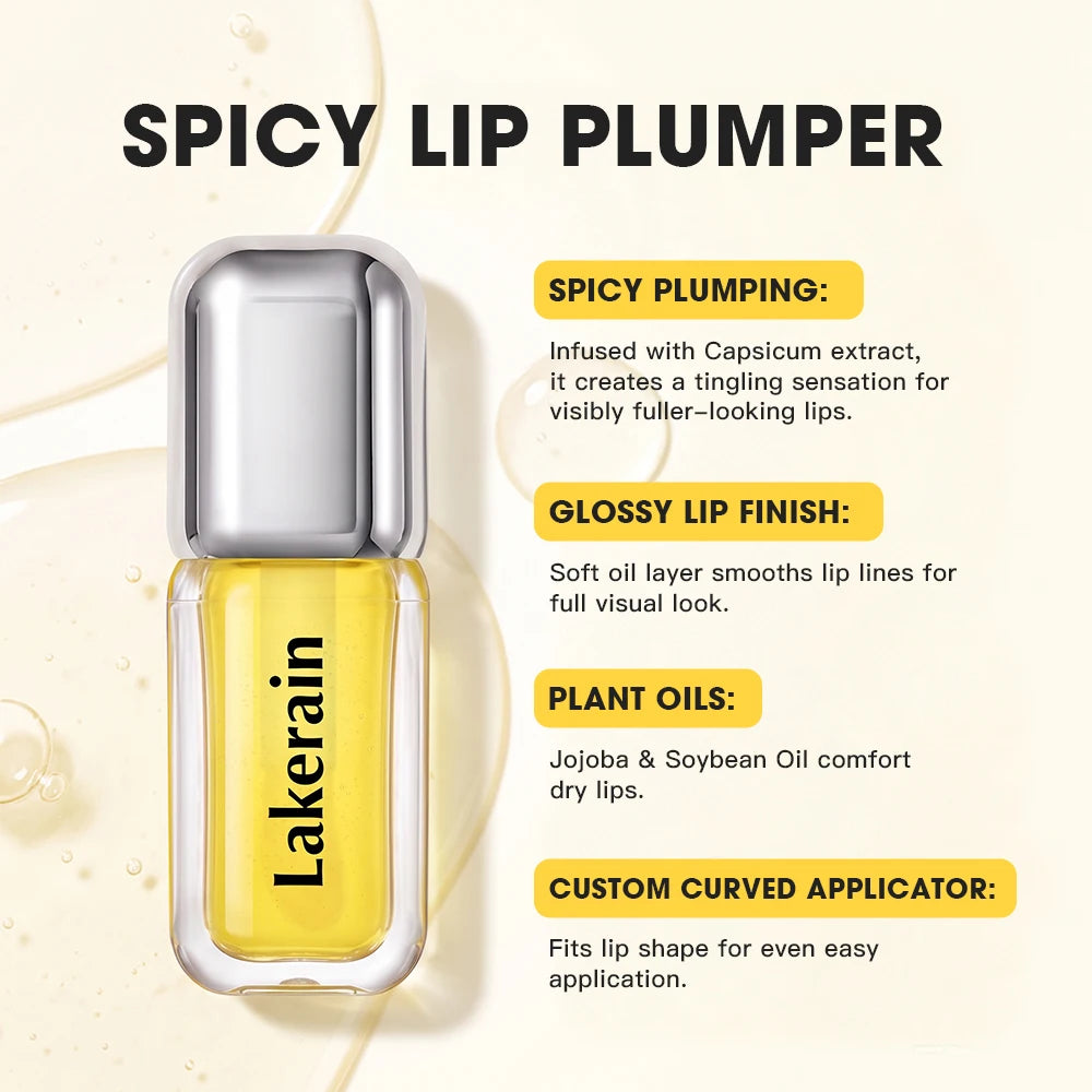 Spicy Tingle High-Shine Lip Plumper Serum - 9