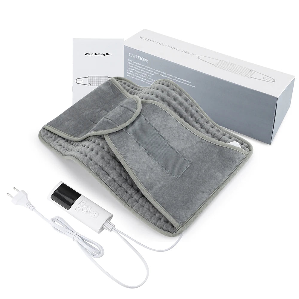 Electric Heated Waist and Back Heating Pad with Adjustable Settings