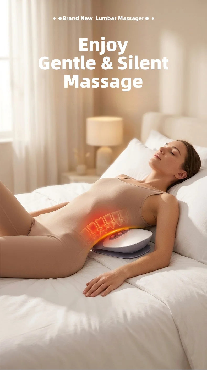 Electric Lumbar Traction and Back Massager - 7