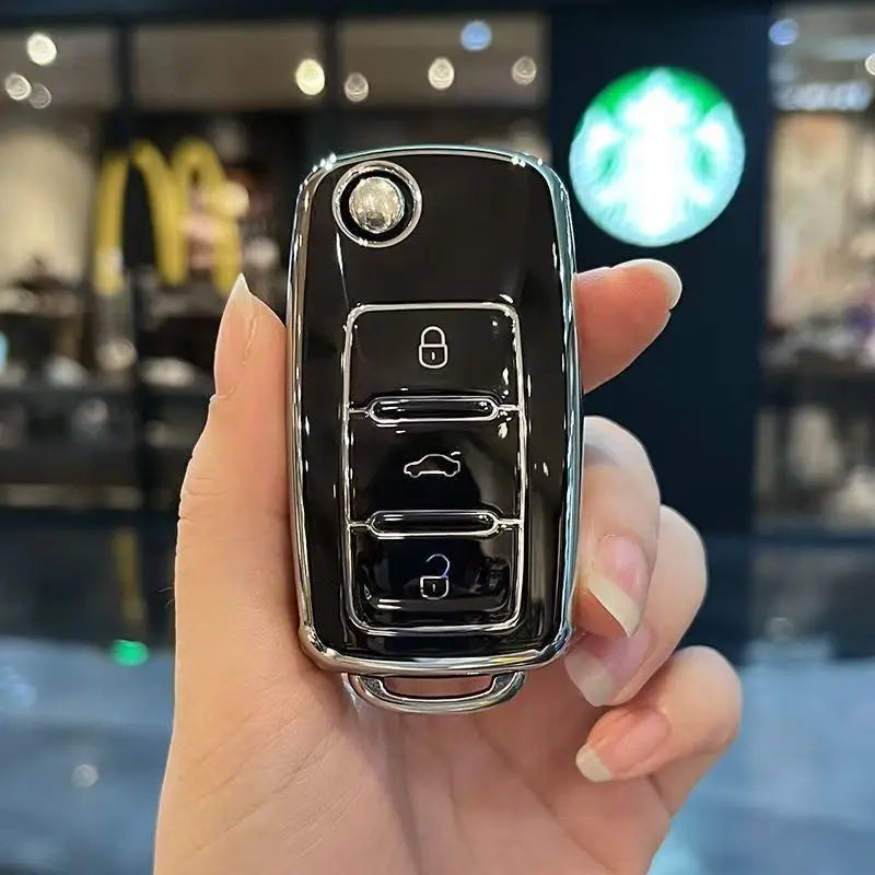Protective TPU Remote Key Fob Case for Volkswagen Skoda and Seat - 4