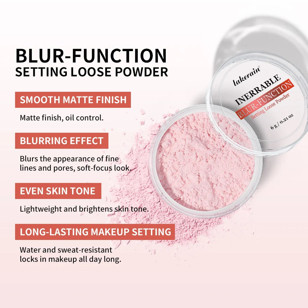 Oil-Control Matte Setting Loose Powder for Long-Lasting Makeup - 4