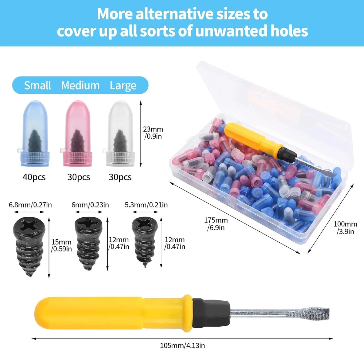 Emergency Tire Puncture Repair Tool Kit