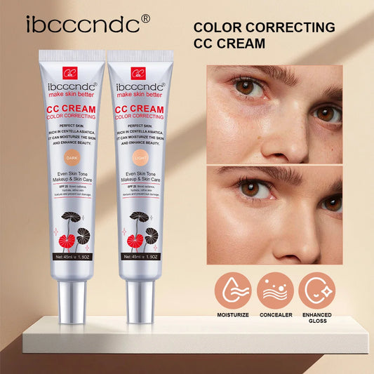 Color Correcting Moisturizing CC Cream for Flawless Natural Finish