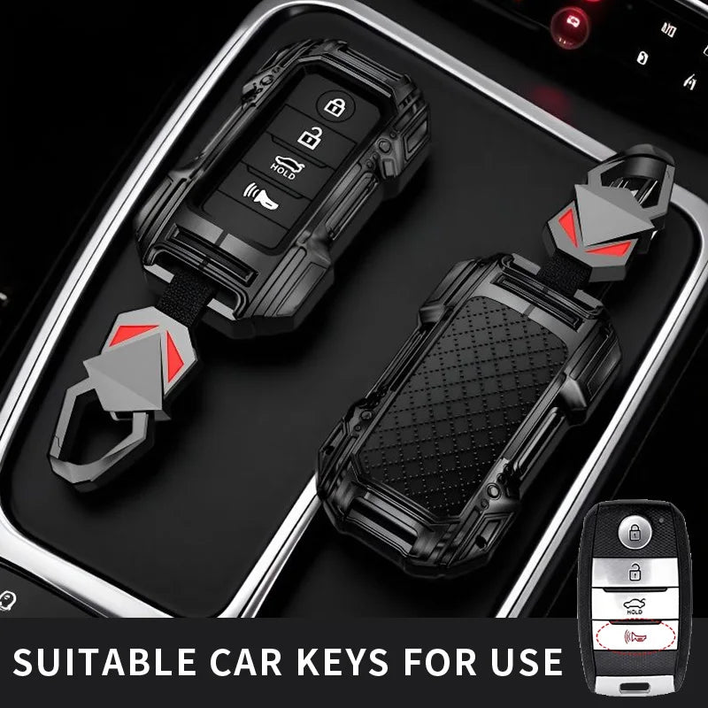 Protective Zinc Alloy Car Remote Key Fob Cover Case