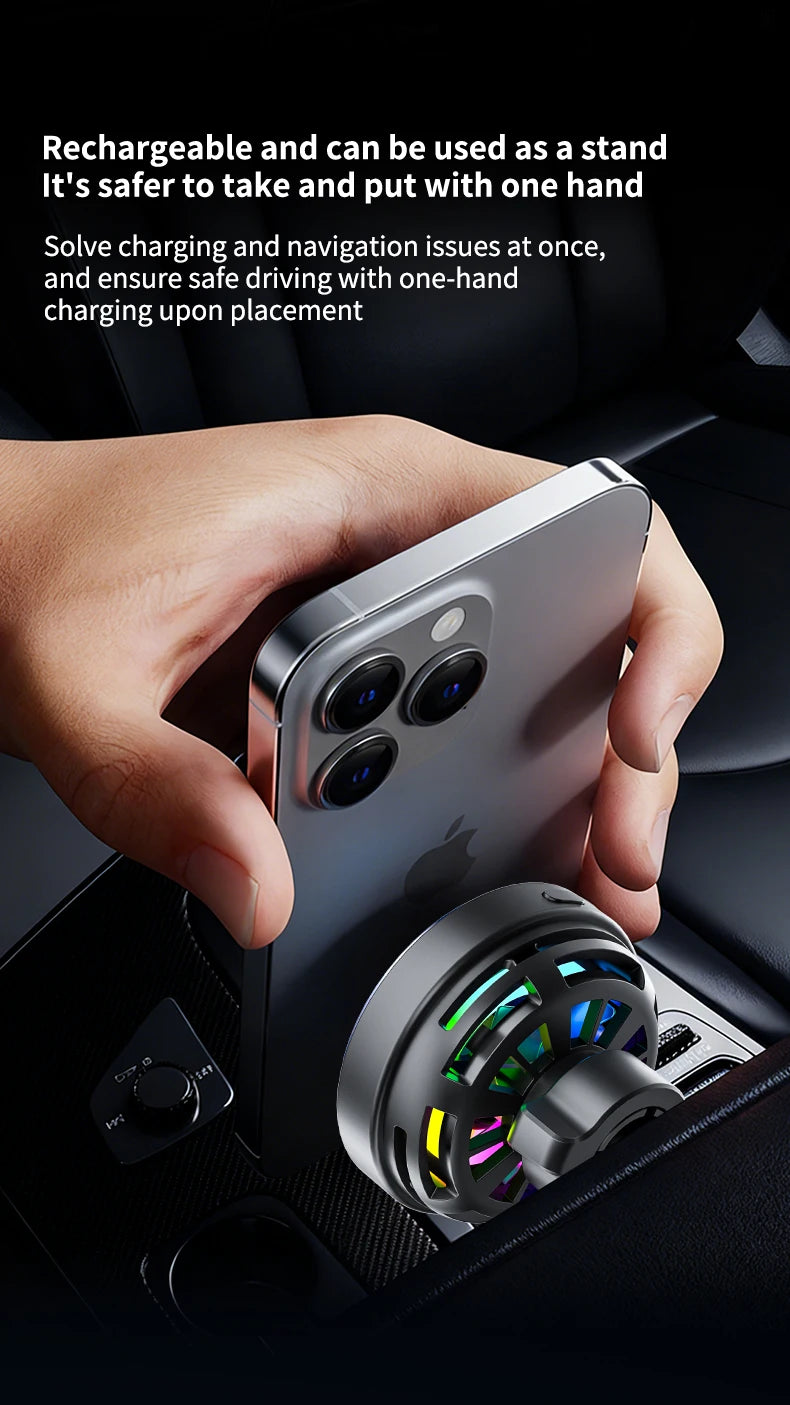 Magnetic Wireless Car Charger Mount for Tesla and EV Screens - 20