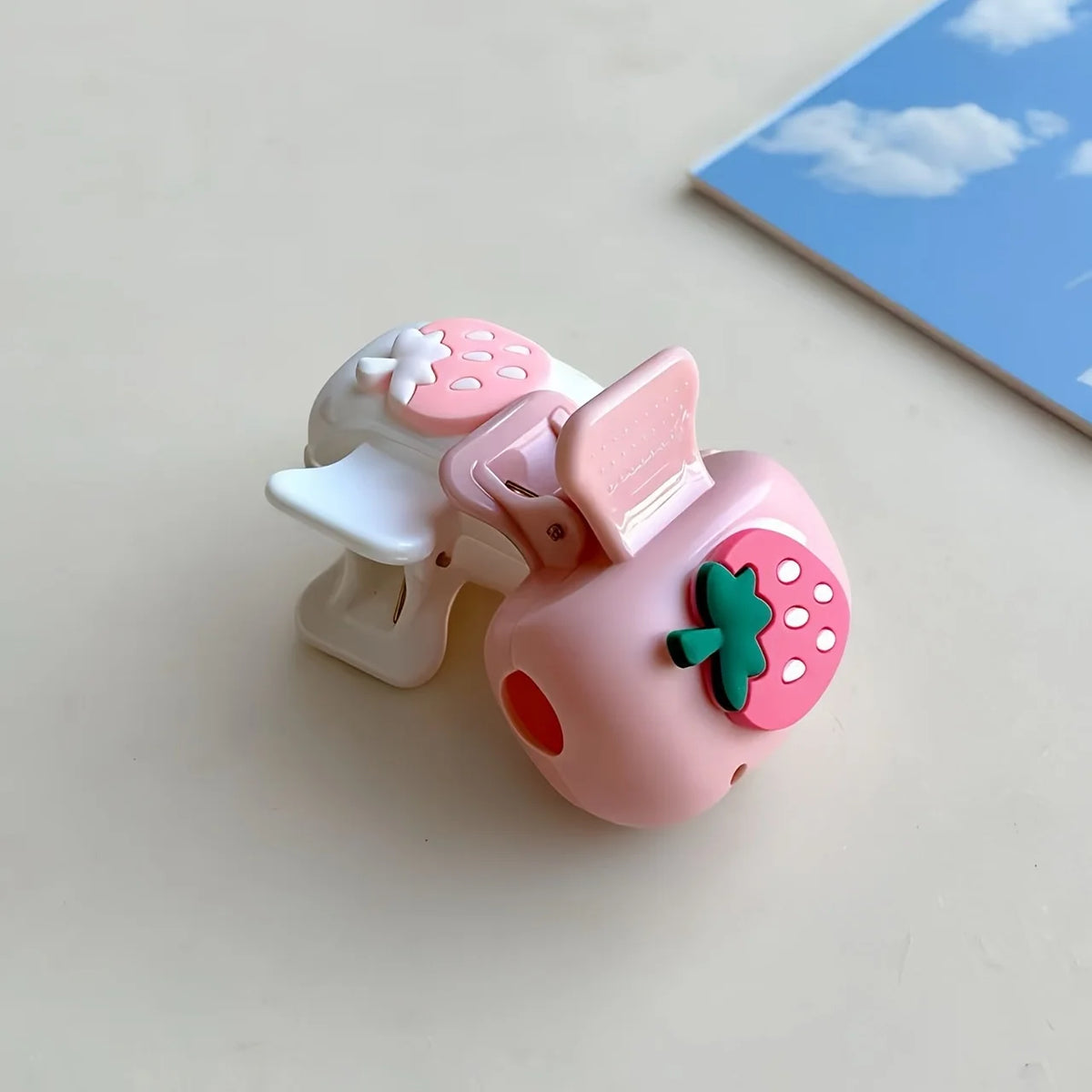 Strawberry Shaped Toothbrush Protective Cover Set