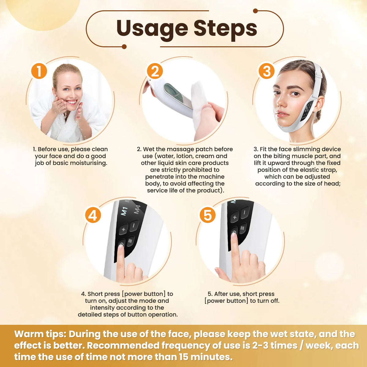 Electric V-Face Lifting and Firming Massager