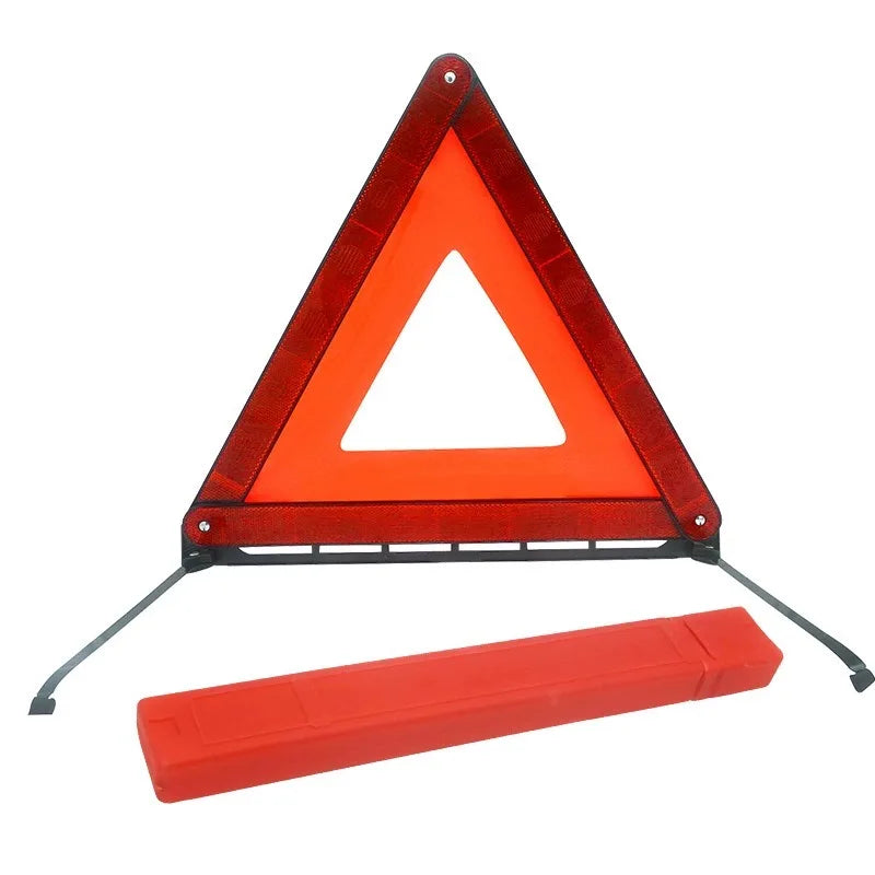Foldable Reflective Roadside Emergency Warning Triangle - 6