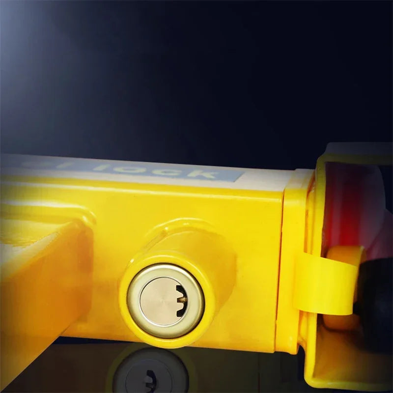 Heavy Duty Anti-Theft Wheel Clamp Lock for Vehicles - 4