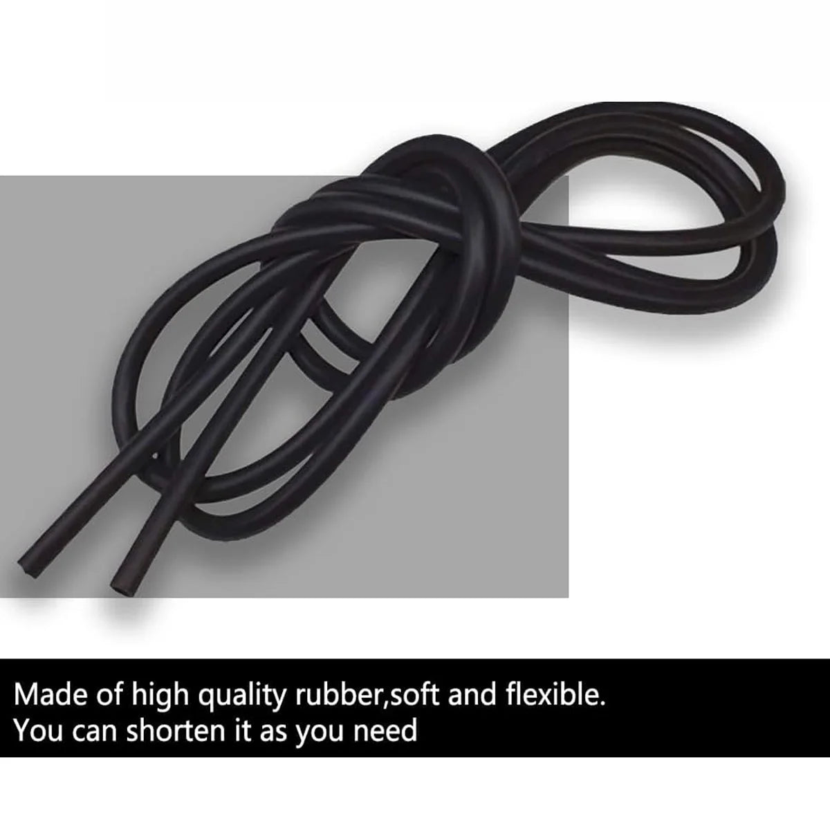 Universal Windshield Washer Hose Kit with Connectors for Car Glass - 6