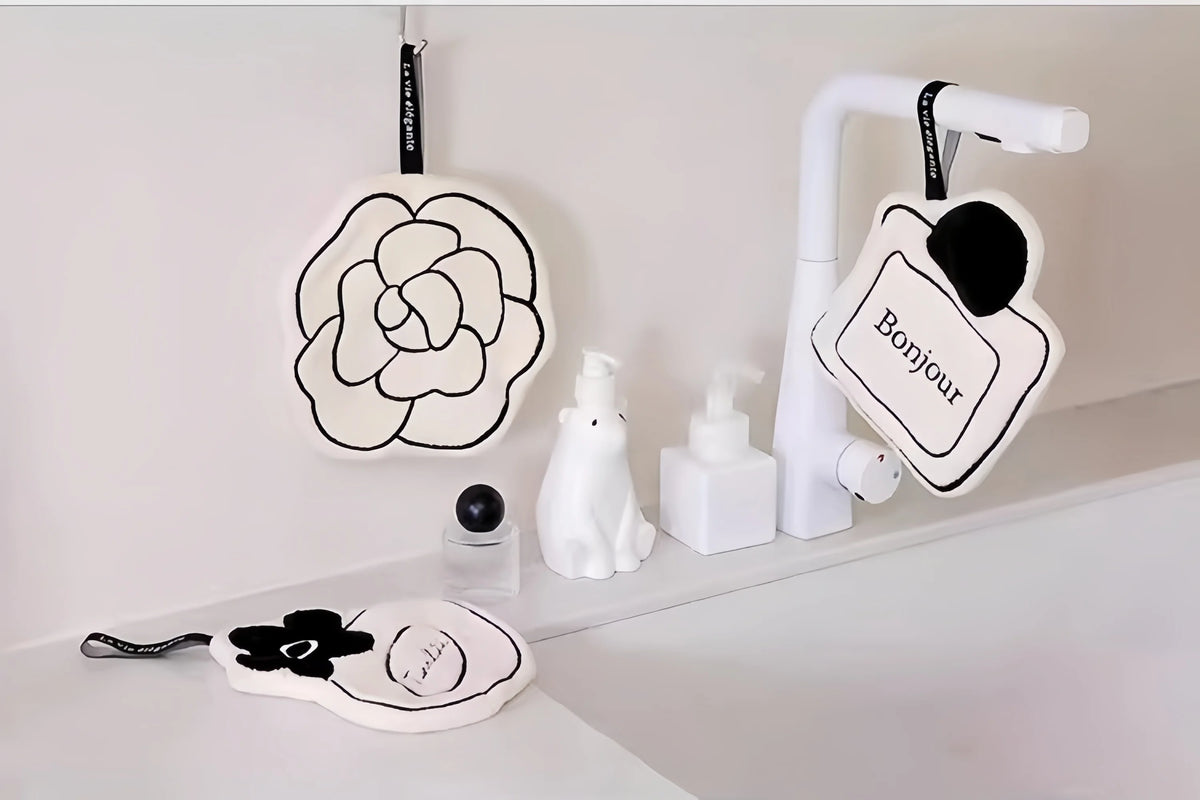 Decorative Hanging Hand Towel for Kitchen and Bathroom