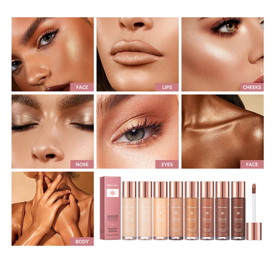 Halo Glow Liquid Face Filter Highlighter