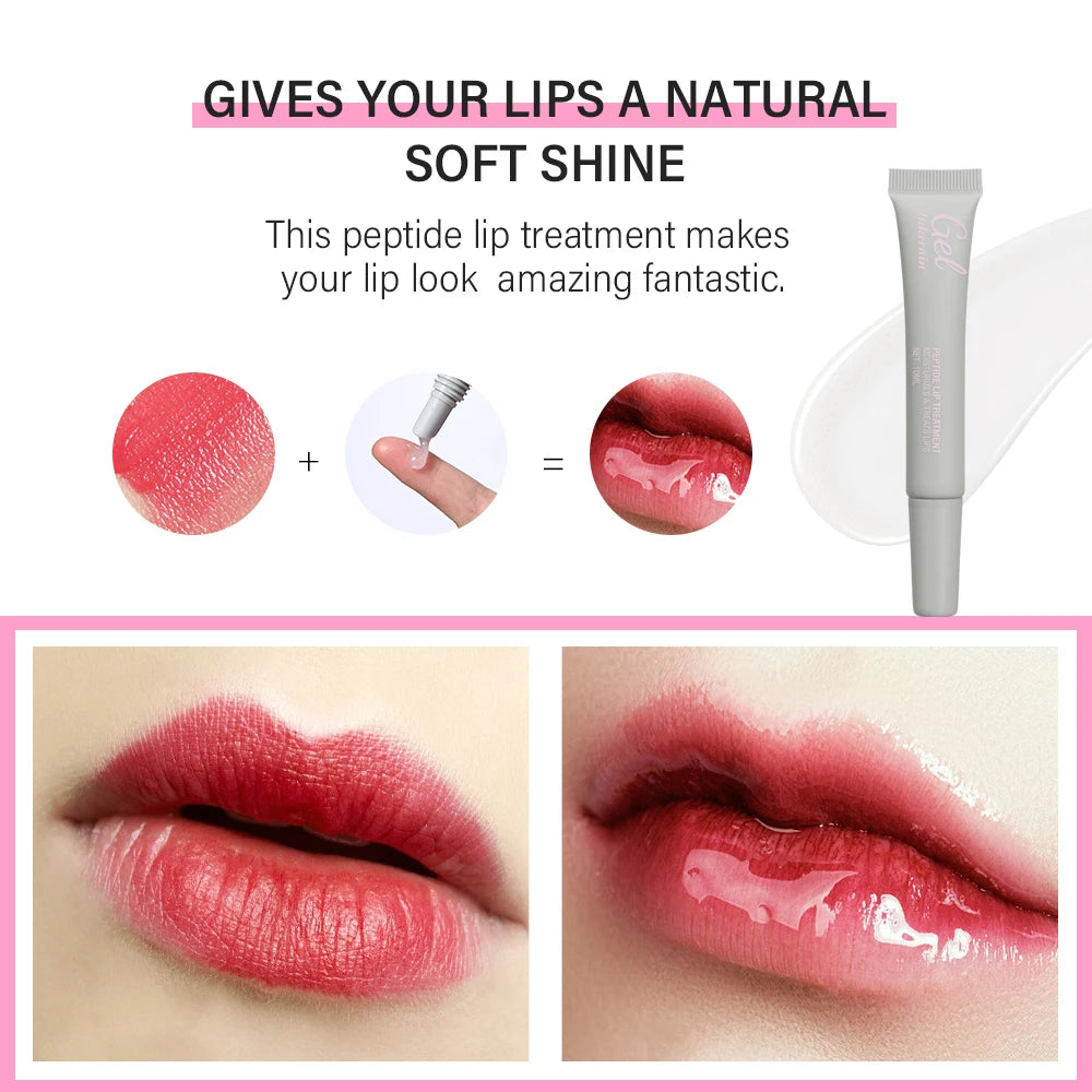 Peptide Lip Treatment Moisturizing Repair Gel - 3