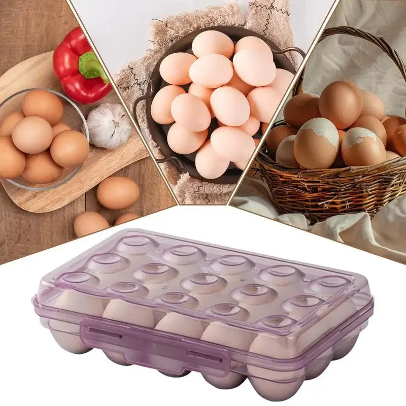 Stackable Egg Storage Organizer for Refrigerator - 6