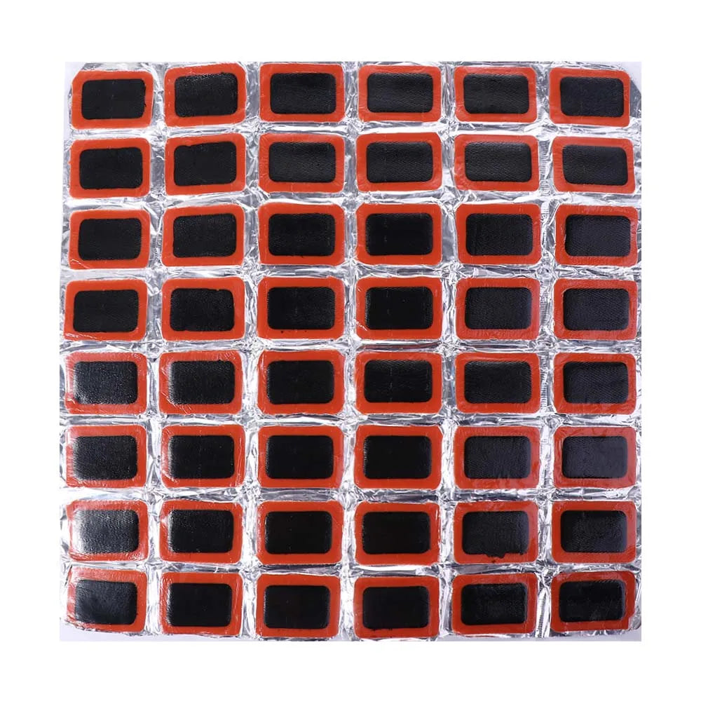 48-Piece Bicycle Tire Puncture Repair Patch Kit