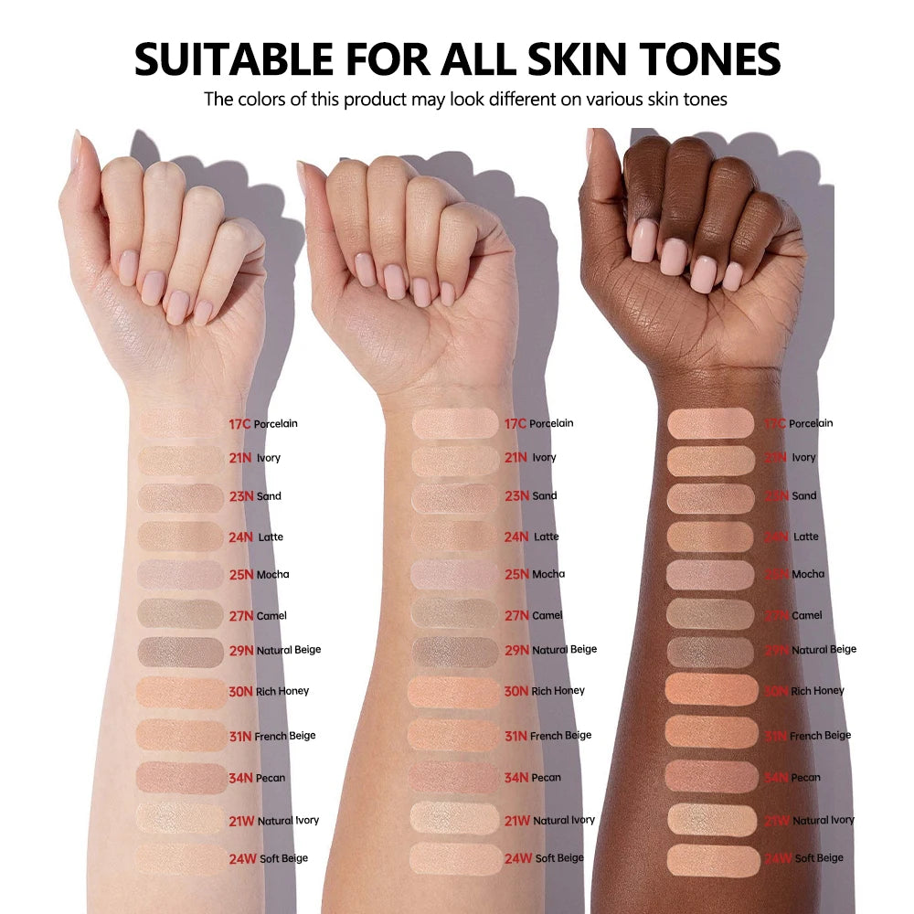 Long-Lasting Air Cushion Foundation with SPF and Matte Finish