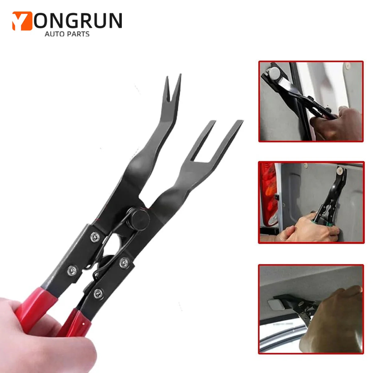 Professional Car Trim Clip Removal Pliers for Interior Maintenance - 1