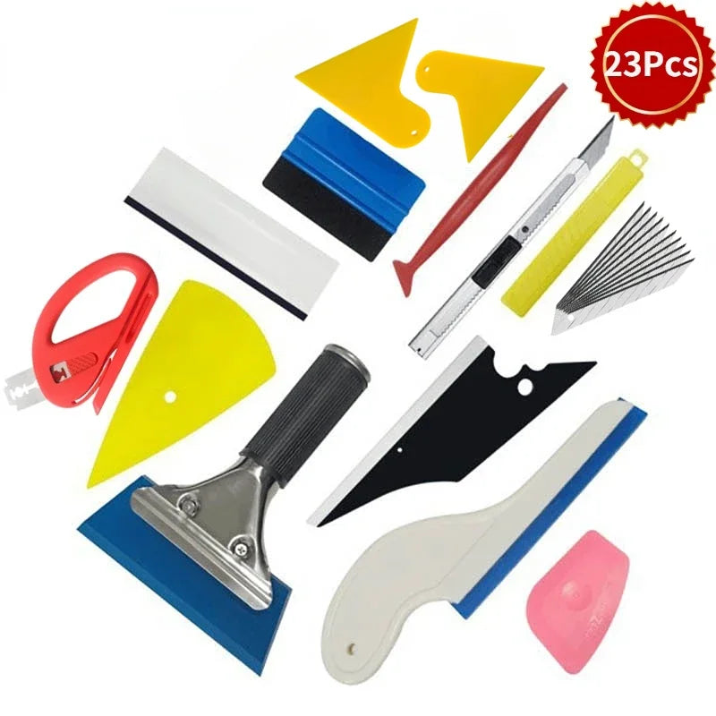 Professional Car Vinyl Wrap and Window Tint Installation Tool Kit