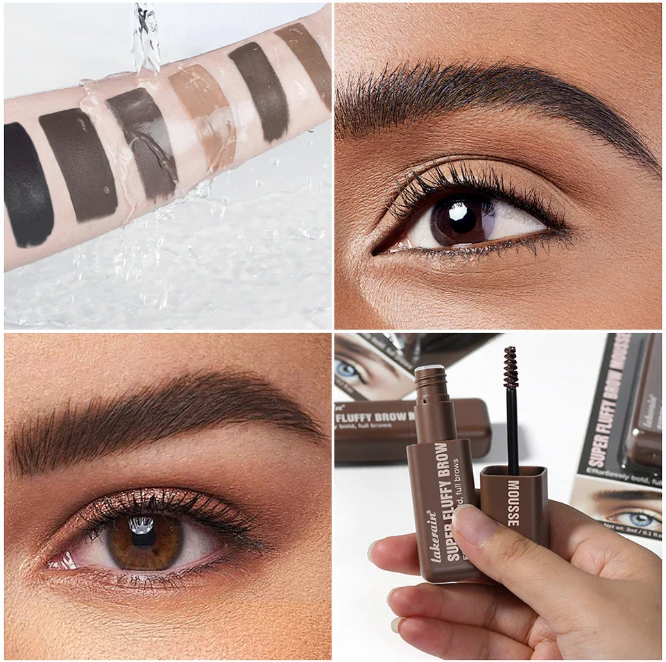 Volumizing Tinted Eyebrow Mousse for Fluffy Brows - 16