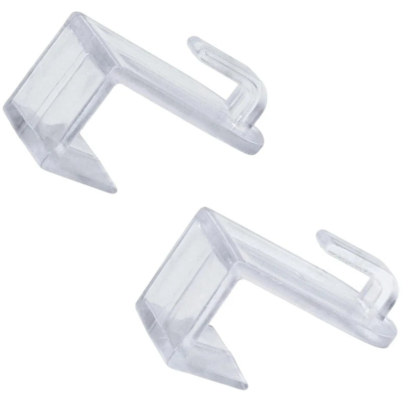 Clear Decorative Door Hooks for Home Decor and Holiday Ornaments