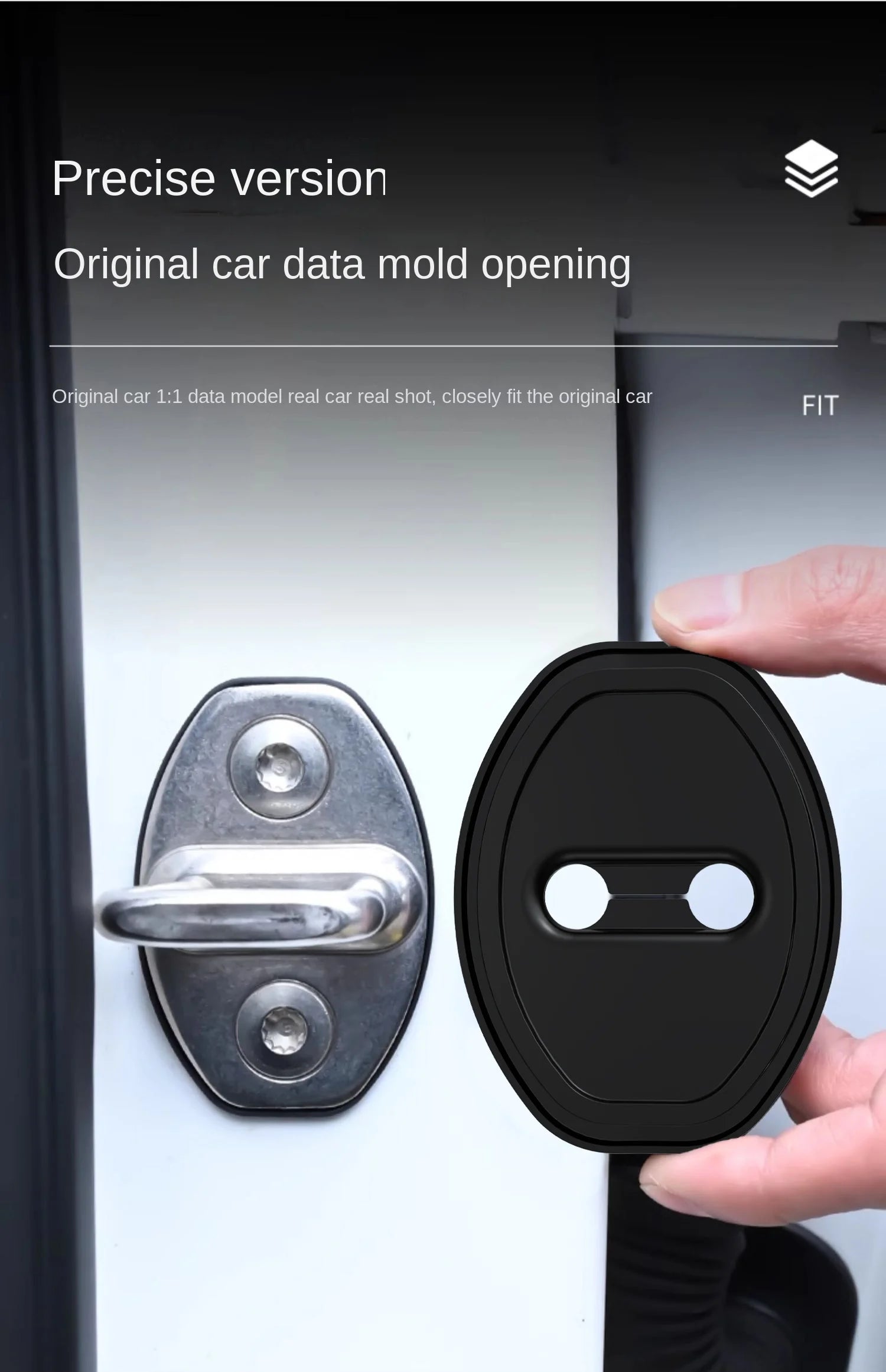 Car Door Lock Shock Absorbing Protective Buffer Gaskets - 15