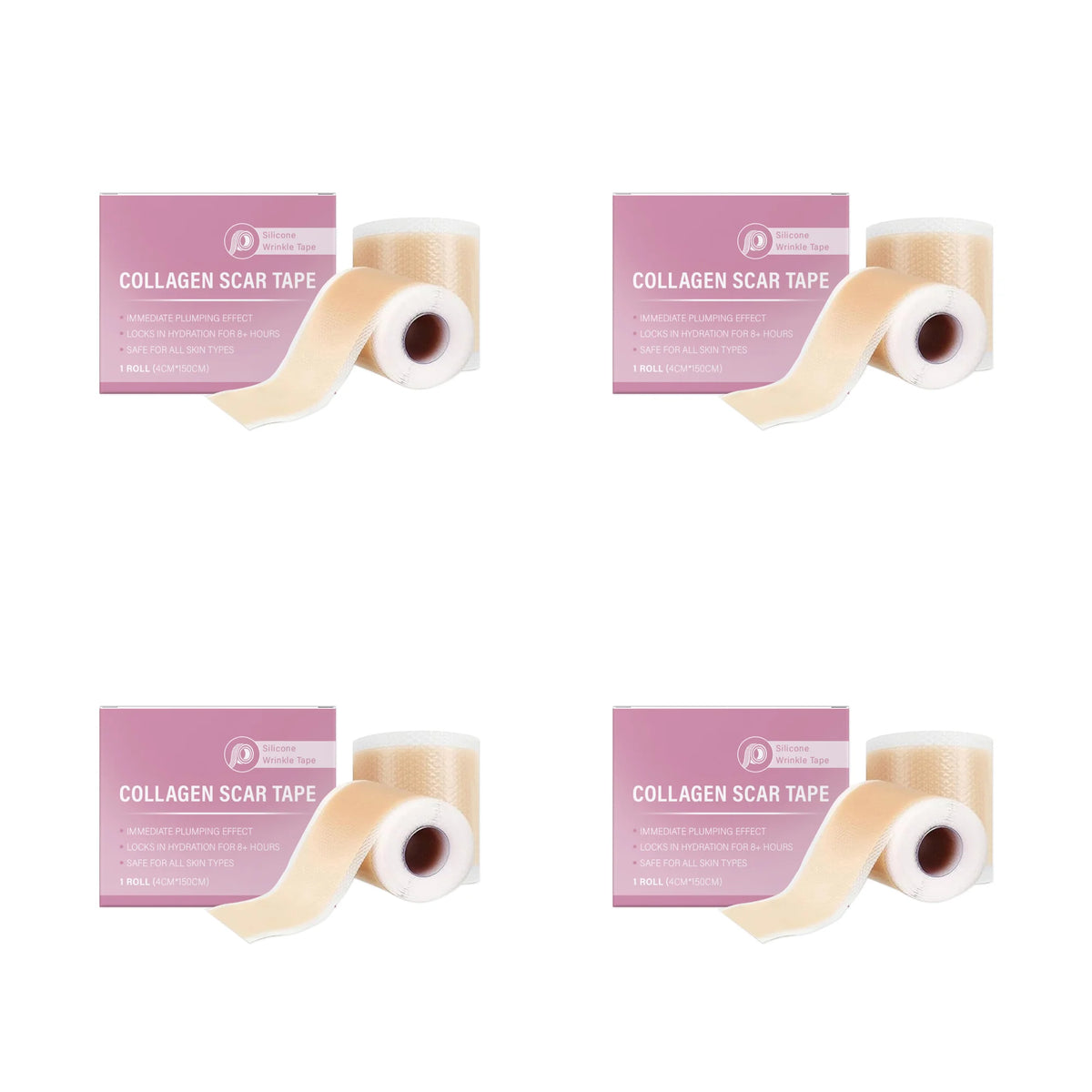 Silicone Collagen Scar Tape for Wrinkles and Blemish Coverage
