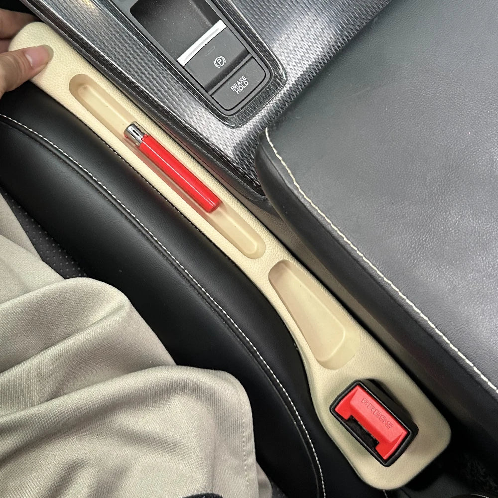 Universal Car Seat Gap Filler and Organizer Storage Strip 2 Piece Set - 3