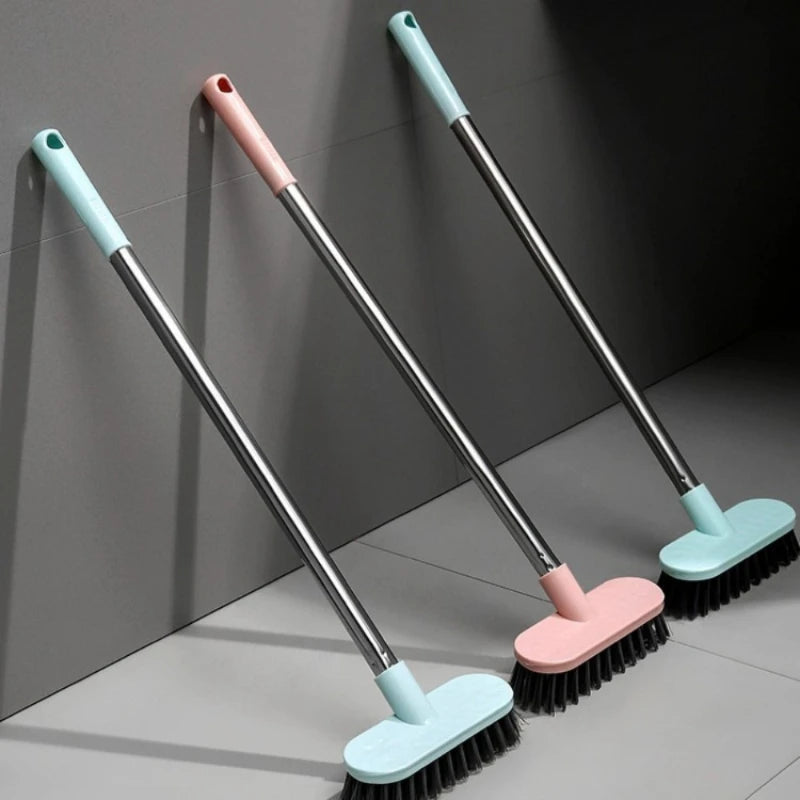 Heavy Duty Long Handle Floor Scrub Brush for Deep Cleaning - 1