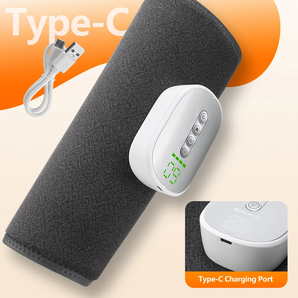Cordless Air Compression Calf Massager with Heat