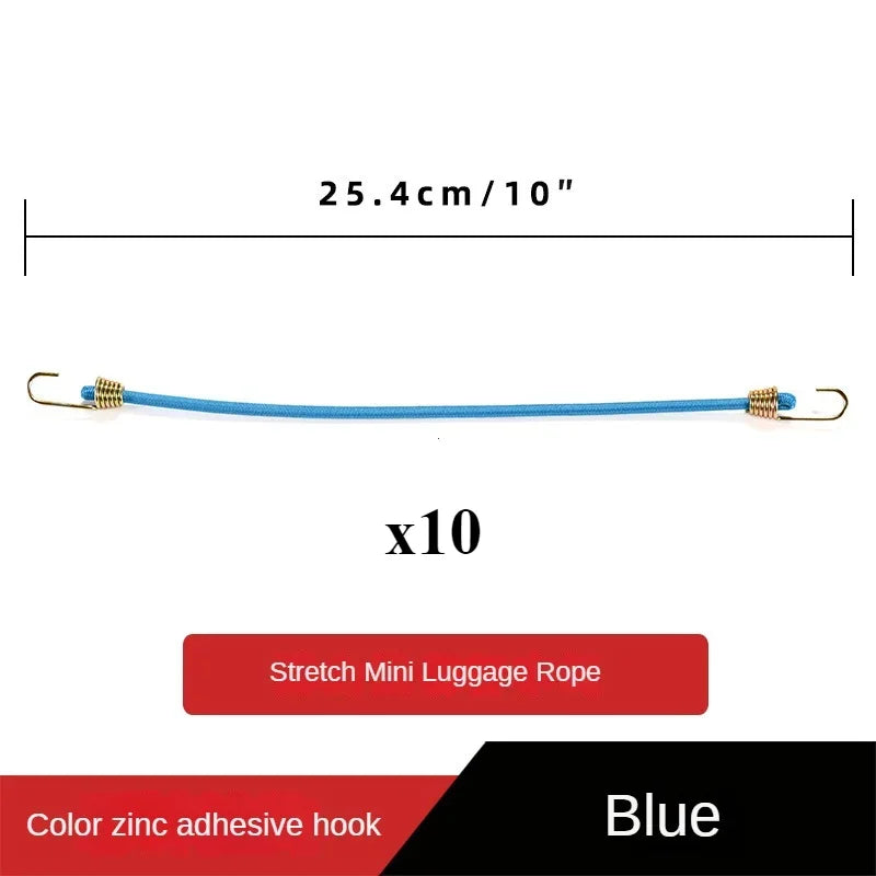 Heavy Duty Elastic Bungee Cords with Hooks for Luggage and Camping