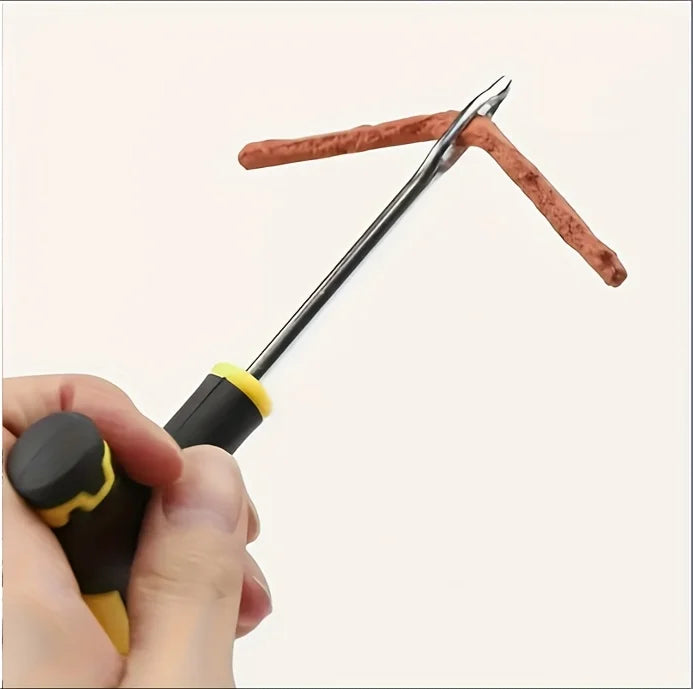 Emergency Tire Puncture Repair Kit for Cars and Motorcycles - 11