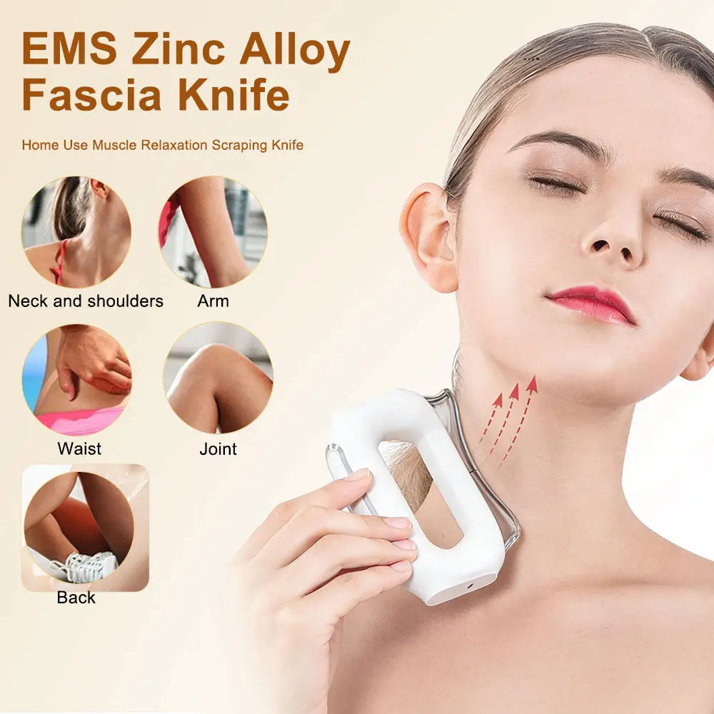 Electric EMS Microcurrent Body Massage Blade for Muscle Relaxation - 4