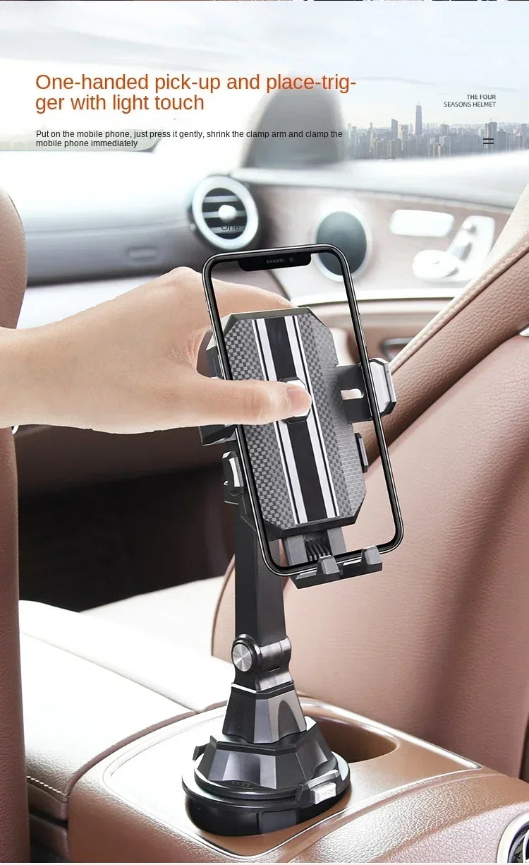 Adjustable Cup Holder Car Phone Mount - 11