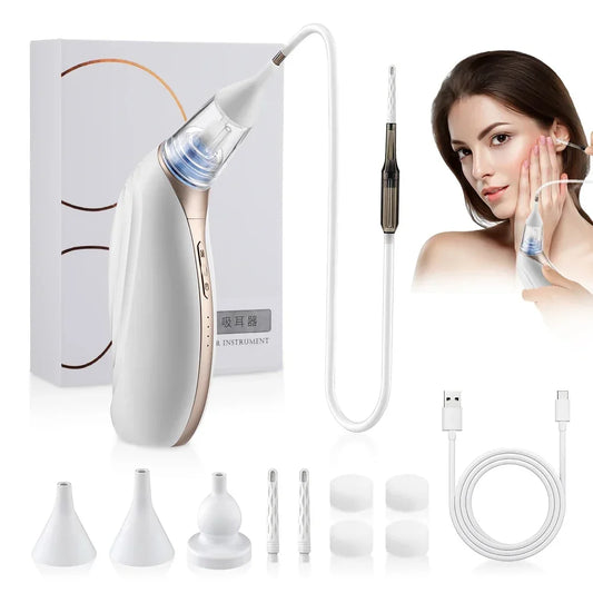 Electric Earwax Removal Vacuum and Cleaner Tool