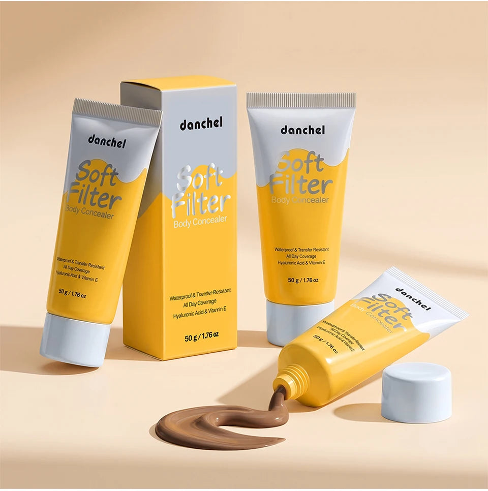Waterproof Full Coverage Body Concealer for Scars, Tattoos and Veins - 18
