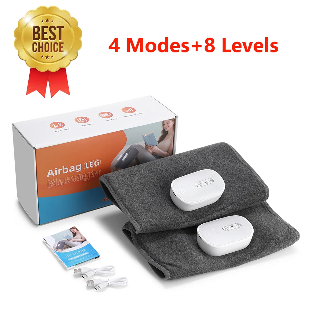 Wireless Air Compression Calf Massager for Leg Pain Relief - 34