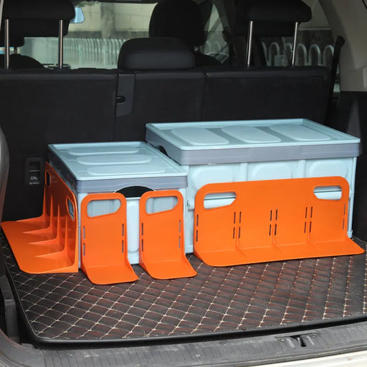 Car Trunk Luggage Organizer and Anti-Shake Storage Fence