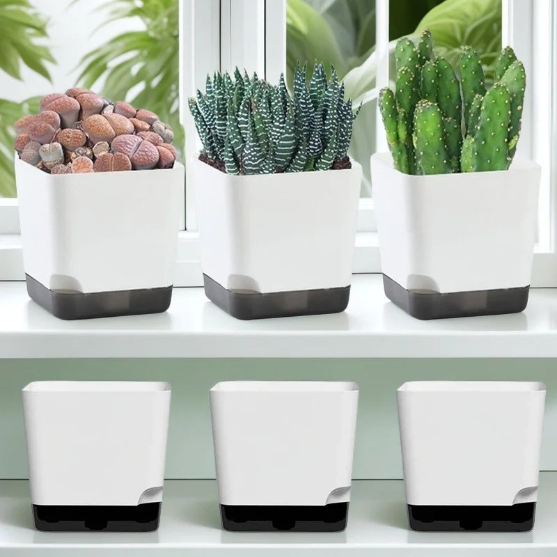 Self-Watering Flower Pots for Indoor and Outdoor Plants - 7