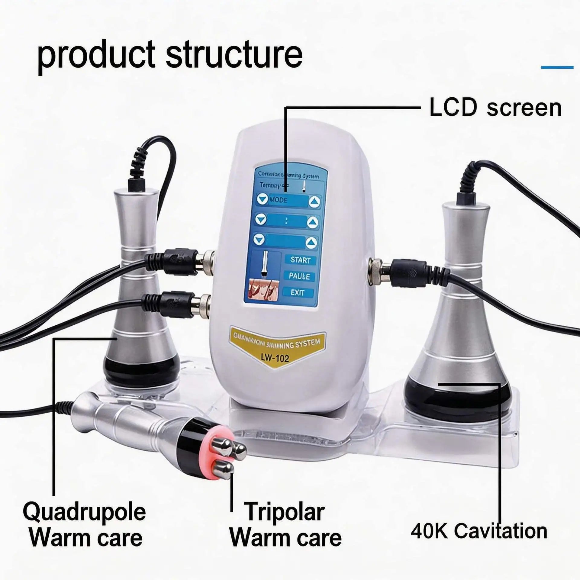 40K Ultrasonic Cavitation and RF Body Slimming and Lifting Machine - 2