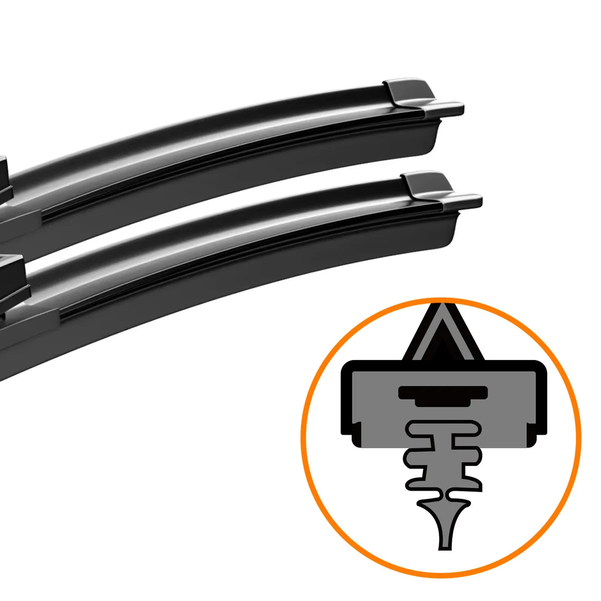 Front Windshield Wiper Blades for Skoda Octavia 1996-2023 - 8