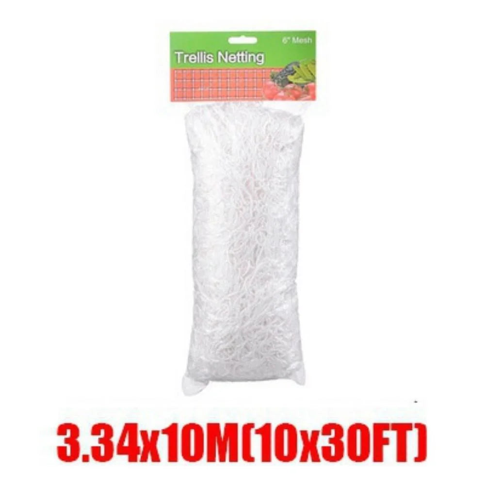 Heavy-Duty Polyester Garden Trellis Netting for Climbing Plants - 14