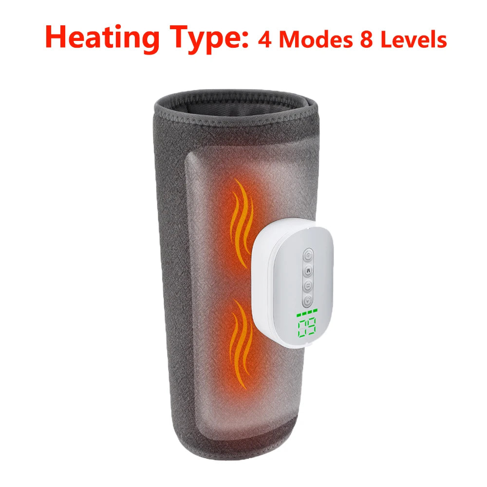 Wireless Heated Air Compression Leg Massager - 22