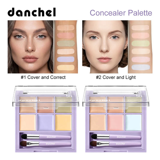 6-Color Face Concealer and Color Correcting Palette