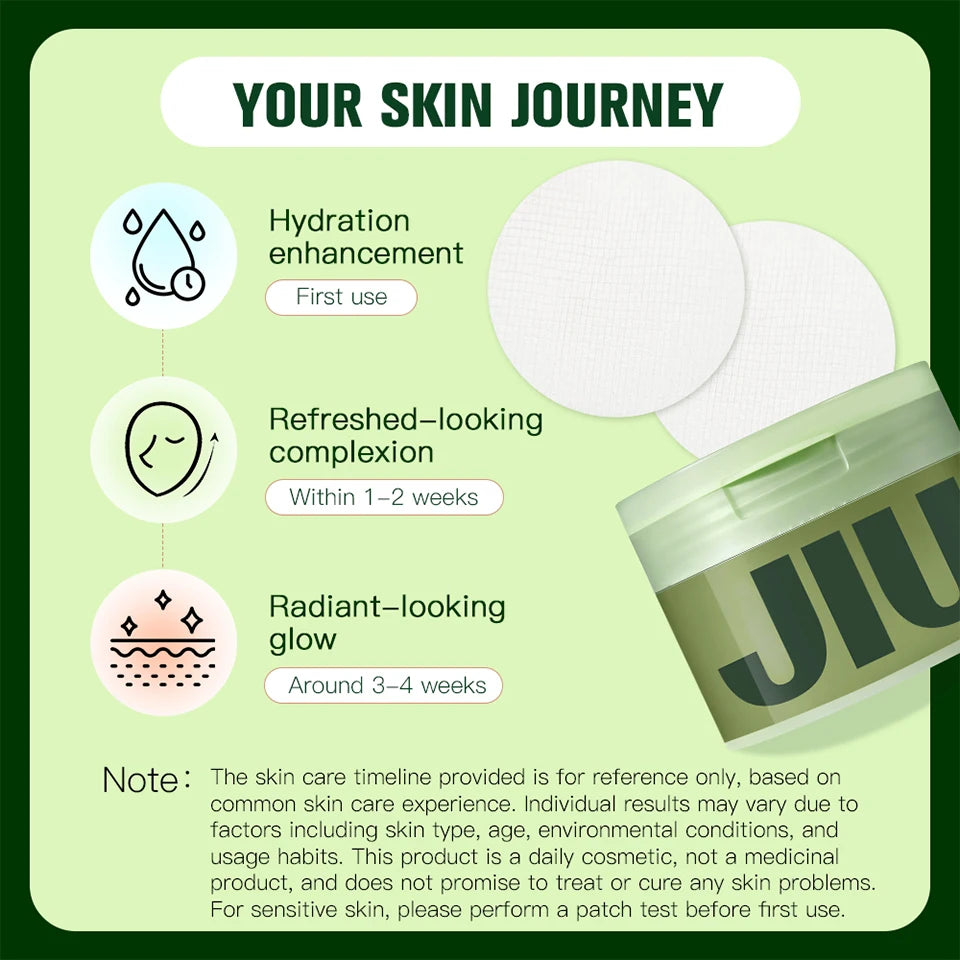 Brightening Nicotinamide Daily Facial Toner Pads - 12