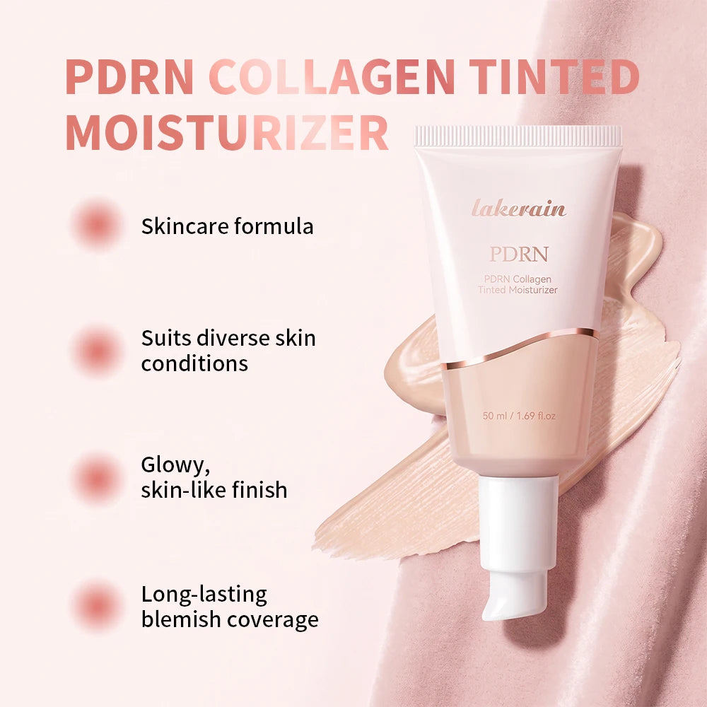 PDRN Collagen Tinted Moisturizer for Radiant Skin Glow - 2