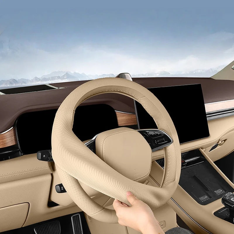 Non-Slip Breathable Silicone Car Steering Wheel Cover